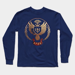 spqr roman wings Long Sleeve T-Shirt